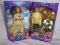 Two Mattel/Disney Beauty and the Beast NRFB dolls c1991. Belle # 2433 and T