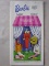 Eight uncut Whitman Barbie Paper Dolls 1965-90s.Include punch-out 1965 Fash