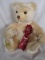 English Merrythought 'Jeremy' bear by John Axe 33cm. Name tag award ribbon,