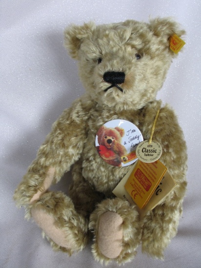 Mohair Steiff Classic 713 Bear 1920 replica bear 36cm. Growler, felt pads,