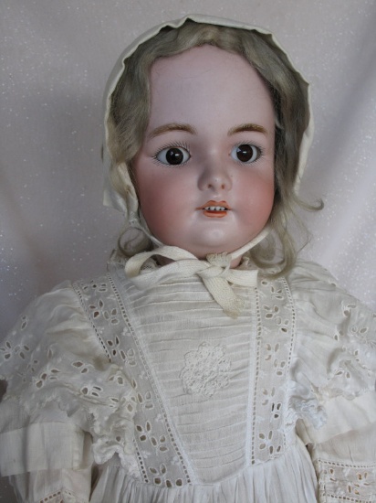 German Simon & Halbig for CM Bergmann 'Dolly Face' bisque 24" (61cm) bisque