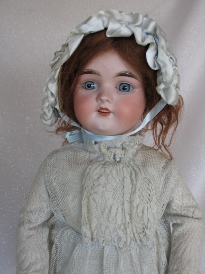A/Marseille for Wifel & Co 19.5" (60cm) bisque child. Incised "1908 // Dep