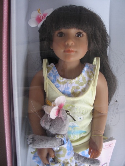 Boxed Sonja Hartmann "Kidz N Cats" Kiki 46cm fully articulated 9 jointed gi