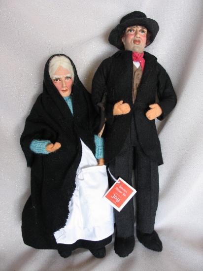 Collection thirteen Ireland "Jay" 60s composition traditional dolls 18-33cm