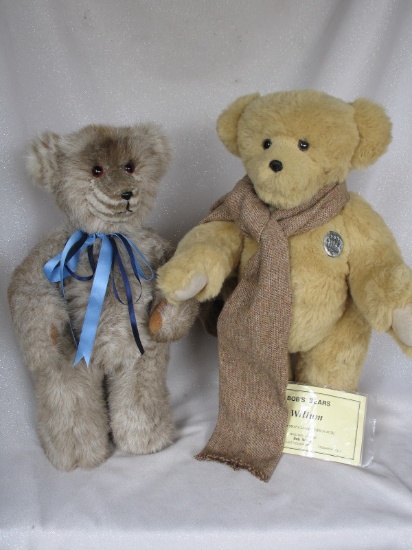 Two Tasmania "Bob's Bears" 1990s bears. LE William 51cm with signed pad and