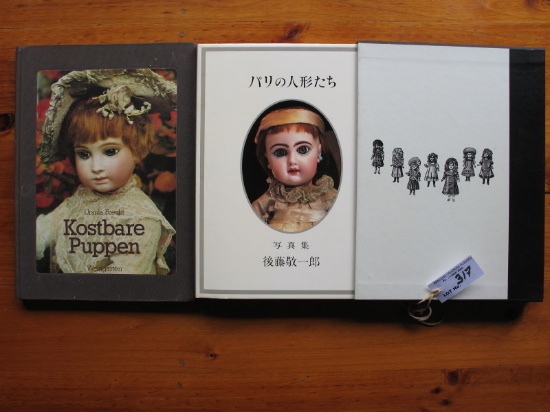Six Doll Collecting Books:- Jumeau by King, Kostare Puppen by Brecht, Les P