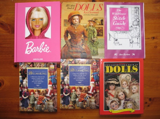 Fifteen Collecting/Making books:- include crochet, Dollmaking & Collecting,