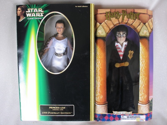 NRFB Gund Harry Potter 2000 "Sorcerer's Stone soft doll 30cm. PLUS NRFB Sta