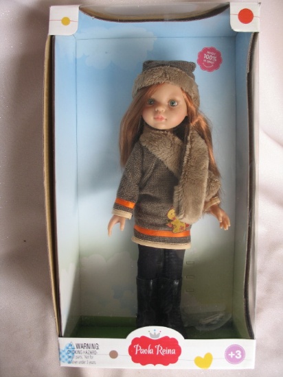 Four Paola Reina 33cm boxed but removed girls. All original outfits, near m