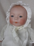 All original Louis Amberg & Son 'Newborn Babe' 45520. Dome swivel head bisq