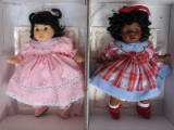 Two MIB Pauline Bjonness-Jacobsen 23cm hard vinyl Kate Finn girls. Mindy an