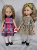 Five Paola Reina 34cm girls. Include all original Carla, LE Carol. Two in p
