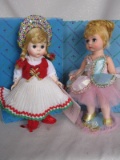 Two boxed Madame Alexander all original 18cm HP dolls. Tinkerbell 20cm with
