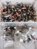 Large collection of Antique German doll eyes, rockers. A treasure trove, to
