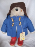 All original Gabrielle Designs 1970s 'Paddington Bear' 46cm. Railway ticket
