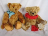 Eight mixed Bears includes. Ireland mohair Joan Hanna 'Paddy' 31cm. Wales B