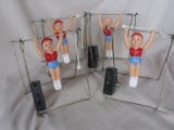 Sixteen antique- vintage Dolls/Toys:- include Antique German Wax over 26cm