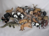 Collection of 80+ Schleich Wild Animals etc:- Camels, dinosaurs, lions, zeb