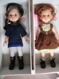 Four boxed Paola Reina 33cm girls, include Cristi and African American. All