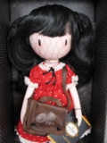 Two NRFB Santoro Gorjuss 'Bluebird's Proposal' & 'Rugby' 32cm scented dolls