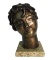 Signed Mid Century Head Sculpture