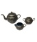 Vintage Chinese Copperwash Tea Set