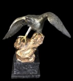 Bronze Falcon Statue