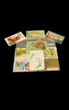 Lot of Antique Floral Post Cards