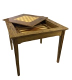 Wood Game Table