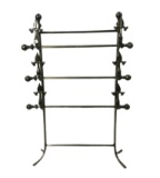 Faux Wrought Iron Towel/Quilt Rack