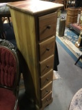 Tall Wooden Storage Cabinet