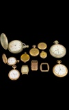 Pocket Watch Parts Lot