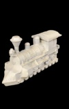Vintage Cast Aluminum Locomotive Train Humidifier/Steamer