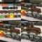 Lot of Metal Antique Train Toys