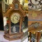 Antique Walnut Mantle Clock