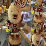 Wolf Man Kachina Doll