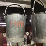 Metal Fire Fighting Bucket