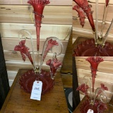 Antique Epergne Glass