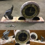 Vintage Marble Mantle Clock