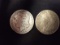 2 U.S SILVER DOLLARS