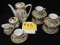 Decoratoive Hand Painted Tea Set