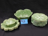 Bordallo Dinnero made in Portugal, cabbage ceramic collection