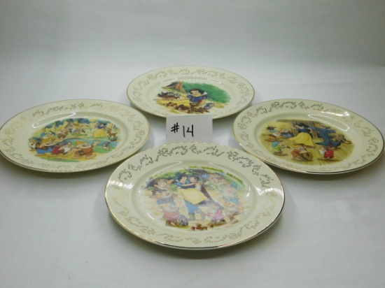 Disney Lenox Snow White Dessert Plates