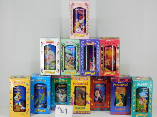 12 Disney Collectors Series Burger King Cups
