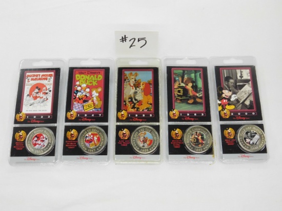 The Disney Decades Coins