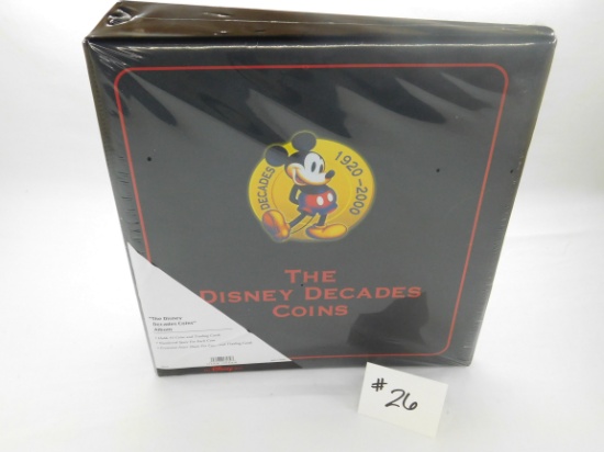 The Disney Decades Coins Album New