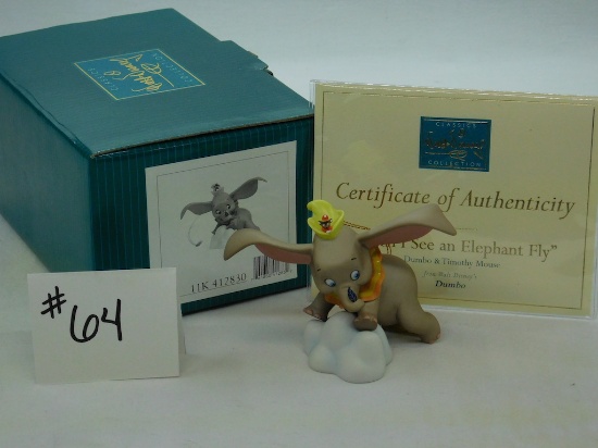 Walt Disney Dumbo and Timothy Mouse-"When I see on Elphant Fly"