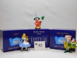 THREE Disney Ornaments