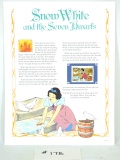 A Set of 6 Lithographs Telling The Story of Snow White