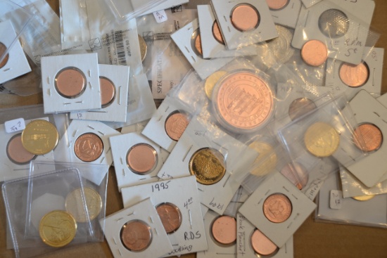 50 Misc. U.S Coins and Medals